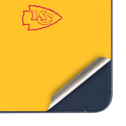 NFL Kansas City Chiefs Yellow Performance Series Galaxy A36 5G Skin